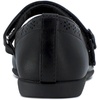 LONDON FOG Girls School Uniform Shoe Youth and Toddler Sizes Mary Jane and Ballet Flat Styles(Matt Black)
