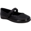 LONDON FOG Girls School Uniform Shoe Youth and Toddler Sizes Mary Jane and Ballet Flat Styles(Matt Black)