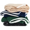 London Fog Corduroy Green 50×70 Throw, Textured Solid Color, Adult Bedding, Oeko-TEX Certified